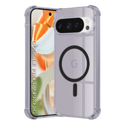 Husa Google Pixel 9 Pro Techsuit Shockproof Clear Silicone MagSafe, fumuriu