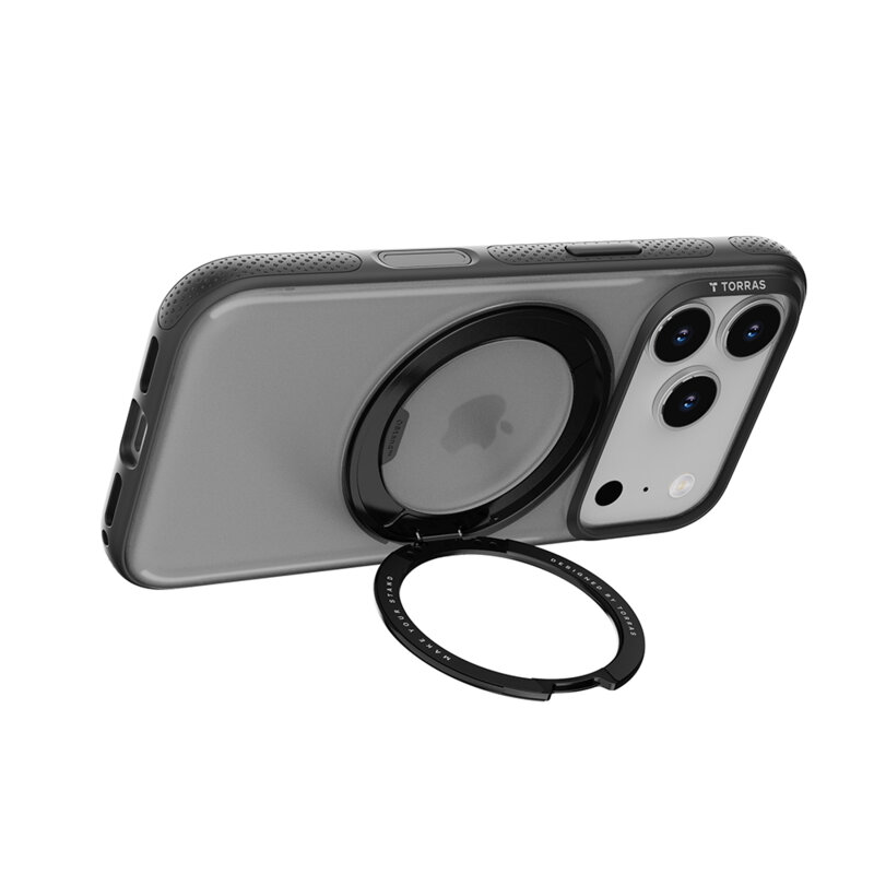 Husa iPhone 17 Pro Torras Ostand R Fitness Series, transparenta