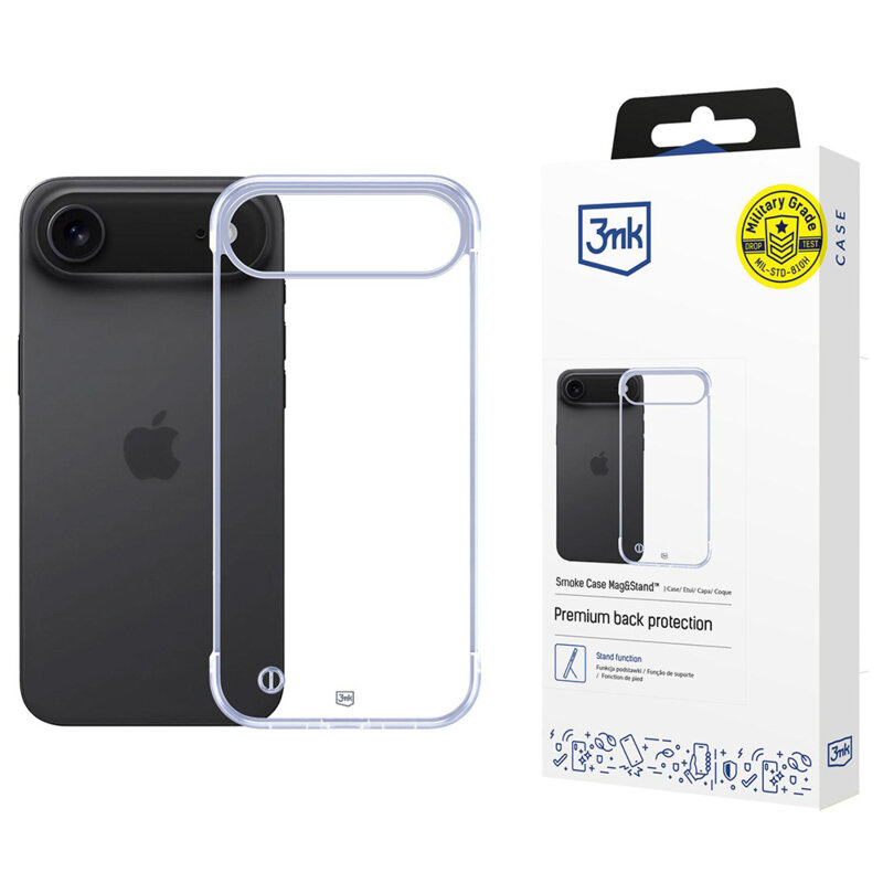 Husa iPhone 17 Air 3mk Just20g Clear Case, Transparent