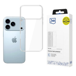 Husa iPhone 17 Pro 3mk Clear Case, Transparent