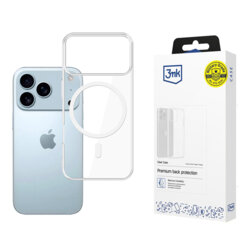 Husa iPhone 17 Pro 3mk Clear MagCase, Transparent