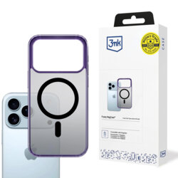 Husa iPhone 17 Pro premium 3mk Frosty MagCase, Purple
