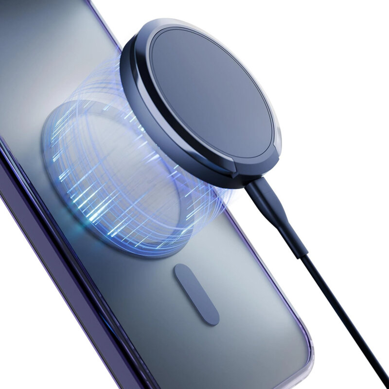 Husa iPhone 17 Pro premium 3mk Frosty MagCase, Purple