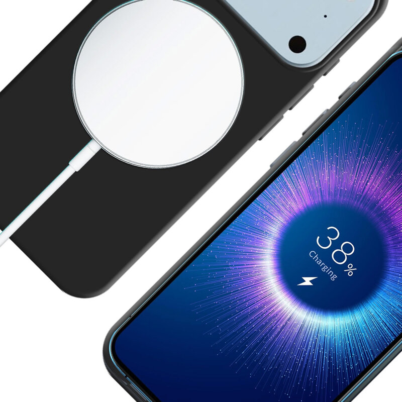 Husa iPhone 17 Pro 3mk Hardy MagSilicone, Graphite