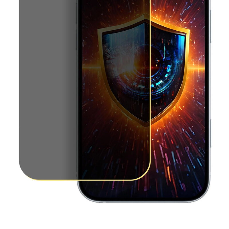 Folie sticla iPhone 17 Pro 3mk Silky Matt, privacy