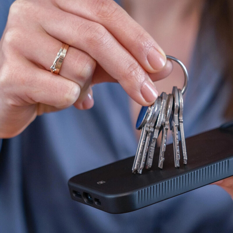 Husa iPhone 17 Pro premium 3mk Smoke MagCase, Black