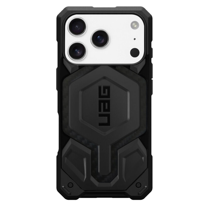 Husa iPhone 17 Pro Max UAG Monarch Pro, Carbon Fiber