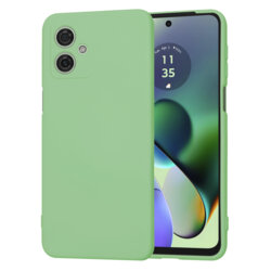 Husa silicon Motorola Moto G54 Power Edition Techsuit SoftFlex, verde deschis