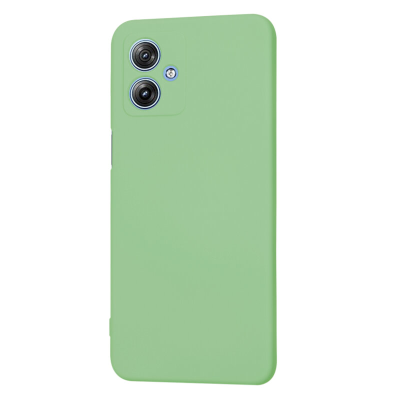 Husa silicon Motorola Moto G64 Techsuit SoftFlex, verde deschis