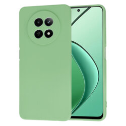 Husa silicon Realme 12 Techsuit SoftFlex, verde deschis