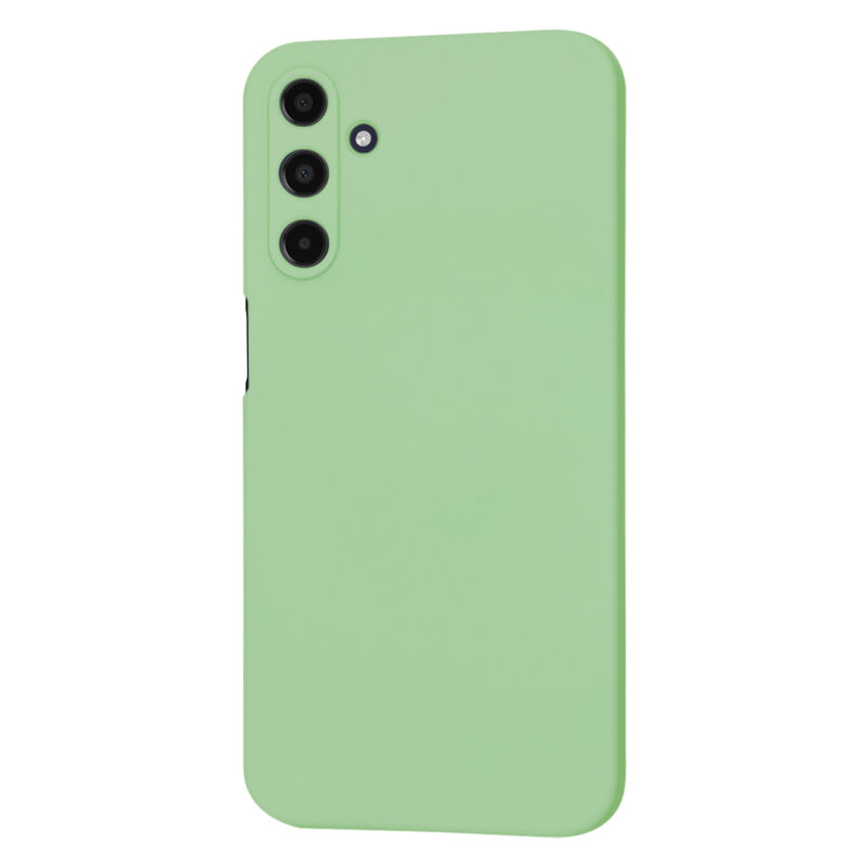 Husa silicon Samsung Galaxy A15 4G Techsuit SoftFlex, verde deschis