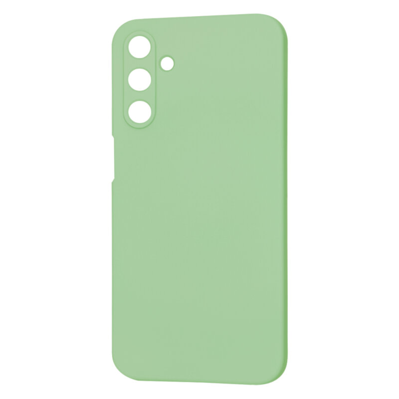 Husa silicon Samsung Galaxy A15 4G Techsuit SoftFlex, verde deschis