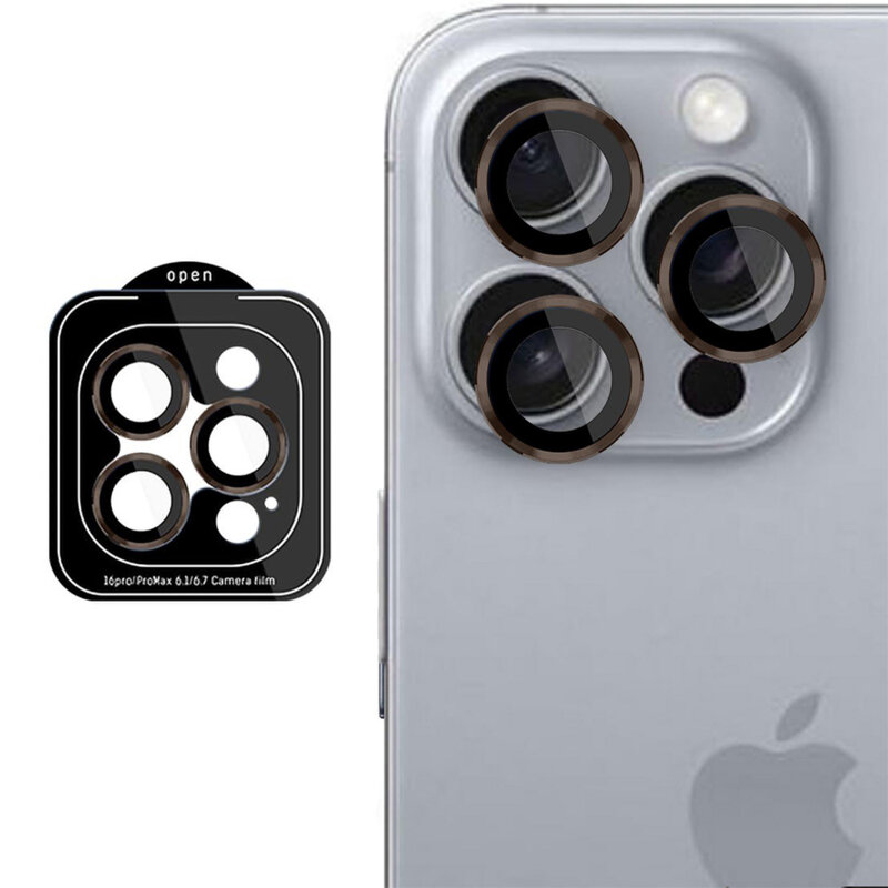 Folie iPhone 16 Pro Max 3mk Lens Protection, transparenta