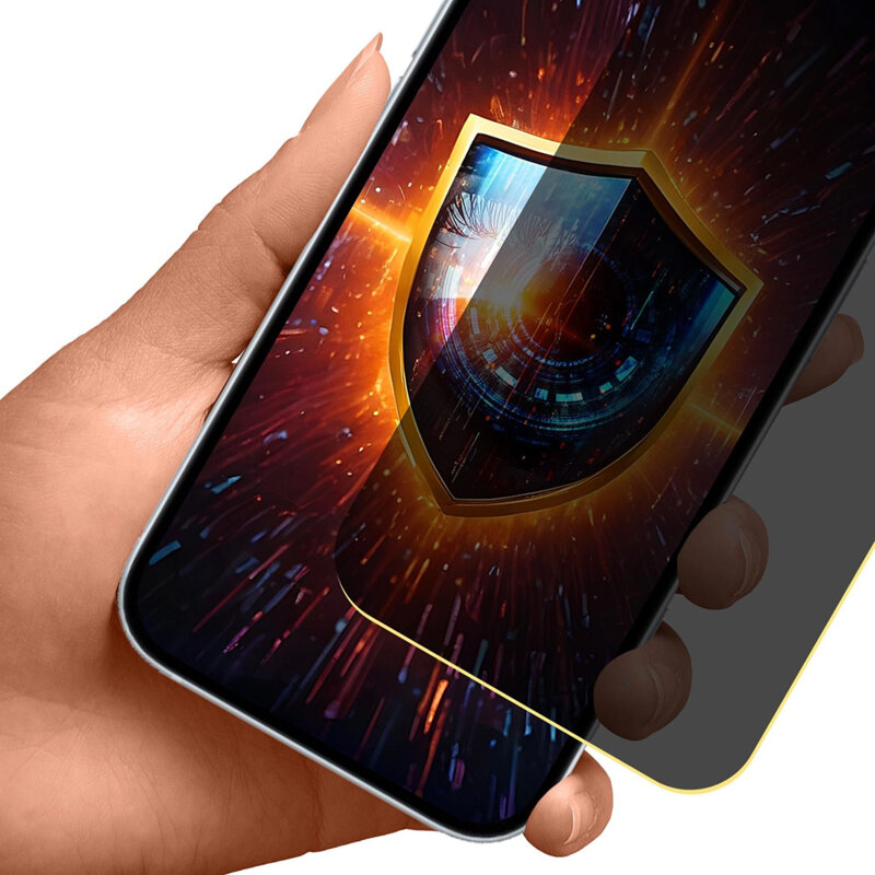 Folie sticla iPhone 17 Pro Max 3mk Silky Matt, privacy