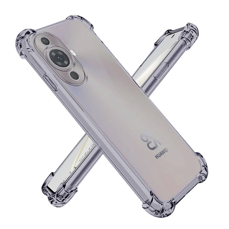 Husa Huawei nova 11 Techsuit Shockproof Clear Silicone, fumuriu