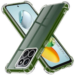 Husa Honor X7c Techsuit Shockproof Clear Silicone, transparenta