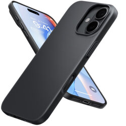 Husa iPhone 17 Torras SlimFit MagSafe Series, negru