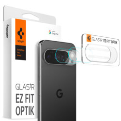 [Pachet 2x] Folie sticla camera Google Pixel 10 Pro Spigen Glas.tR Optik, transparenta