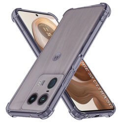 Husa Motorola Edge 50 Ultra Techsuit Shockproof Clear Silicone, fumuriu