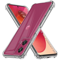 Husa Motorola Edge 50 Fusion Techsuit Shockproof Clear Silicone, transparenta
