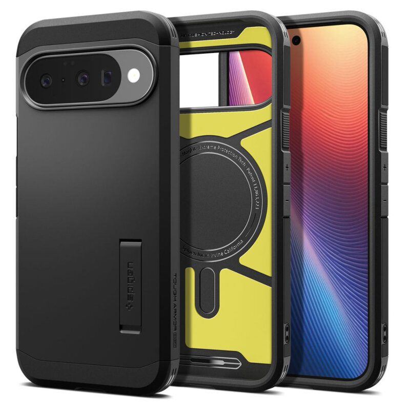 Husa Google Pixel 10 Spigen Tough Armor, negru