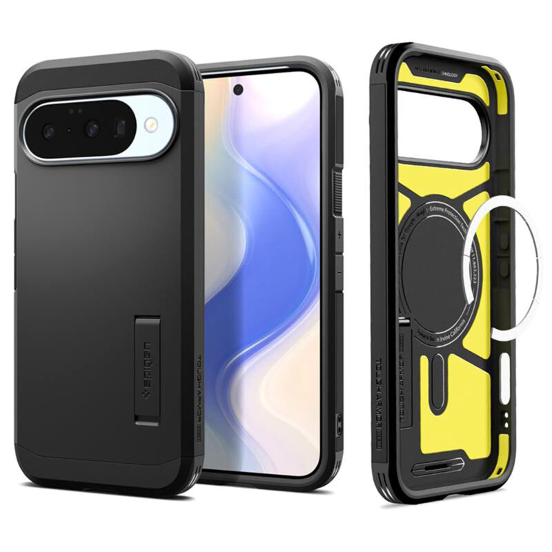 Husa Google Pixel 10 Spigen Tough Armor, negru