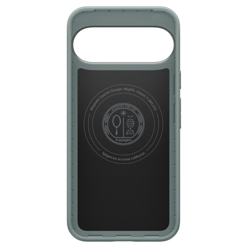 Husa Google Pixel 10 Spigen Thin Fit MagSafe, verde