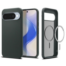 Husa Google Pixel 10 Spigen Liquid Air MagSafe, verde