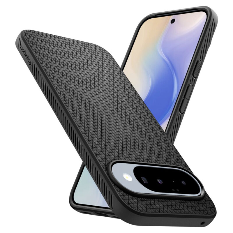 Husa Google Pixel 10 Spigen Liquid Air, negru