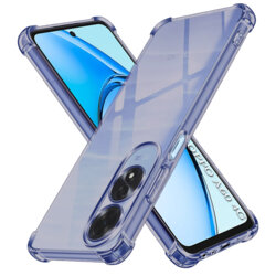 Husa Oppo A60 4G Techsuit Shockproof Clear Silicone, fumuriu