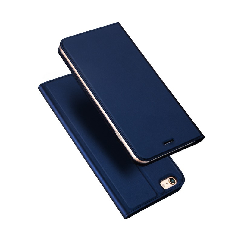 Husa iPhone 6 / 6S Dux Ducis Flip Stand Book - Albastru