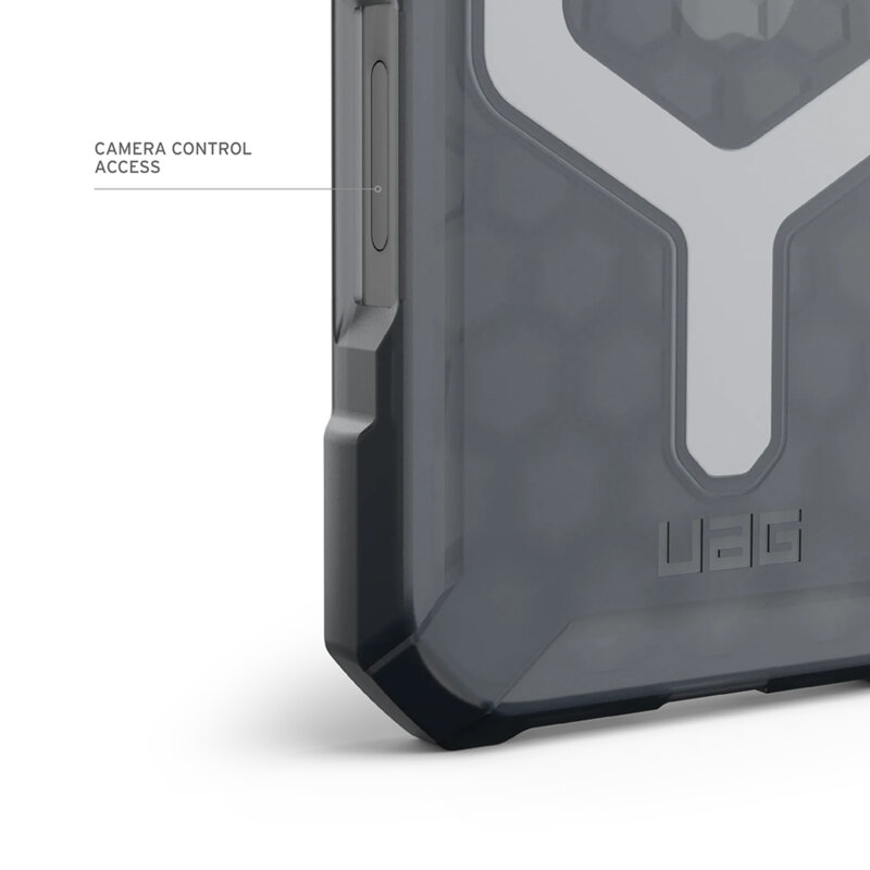 Husa iPhone 17 Pro Max UAG Essential Armor MagSafe, Ash