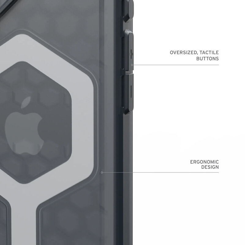 Husa iPhone 17 Pro UAG Essential Armor MagSafe, Ash