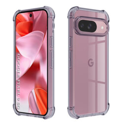 Husa Google Pixel 9 Techsuit Shockproof Clear Silicone, fumuriu