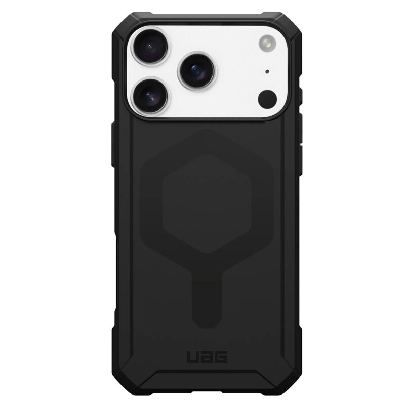 Husa iPhone 17 Pro UAG Essential Armor MagSafe, Black