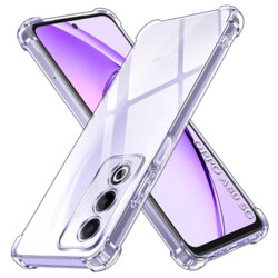 Husa Oppo A80 5G Techsuit Shockproof Clear Silicone, transparenta
