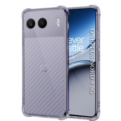 Husa OnePlus Nord 4 Techsuit Shockproof Clear Silicone, fumuriu