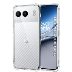 Husa OnePlus Nord 4 Techsuit Shockproof Clear Silicone, transparenta