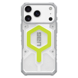 Husa iPhone 17 Pro UAG Pathfinder Clear MagSafe, Active Neon