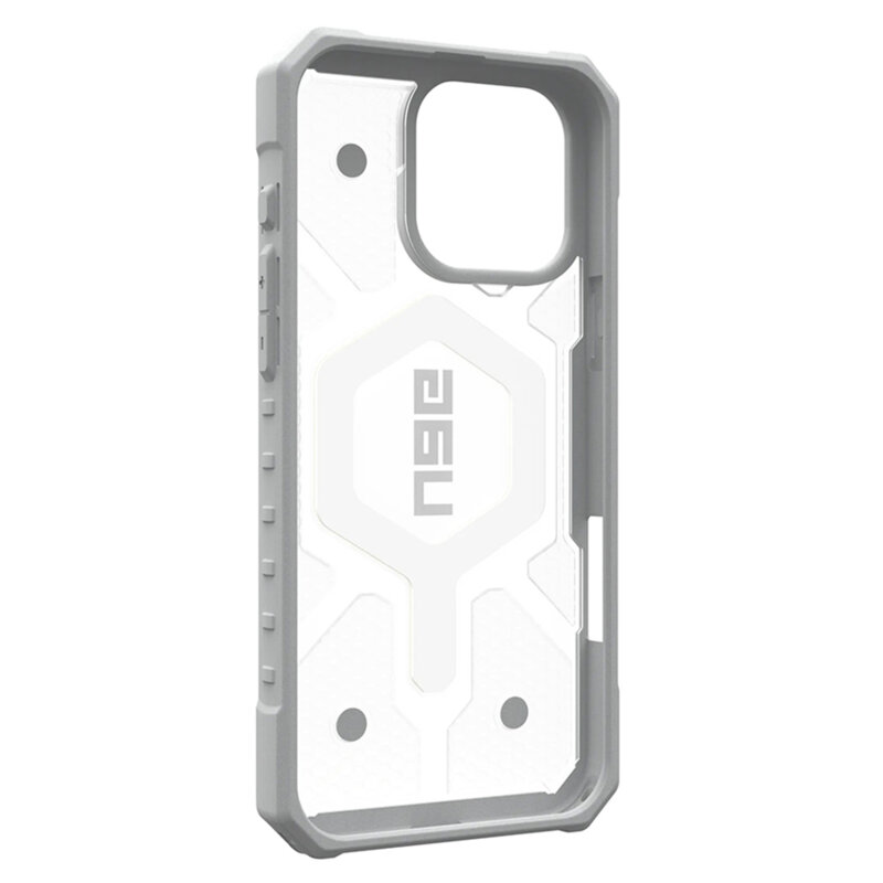 Husa iPhone 17 Pro UAG Pathfinder Clear MagSafe, Active Neon