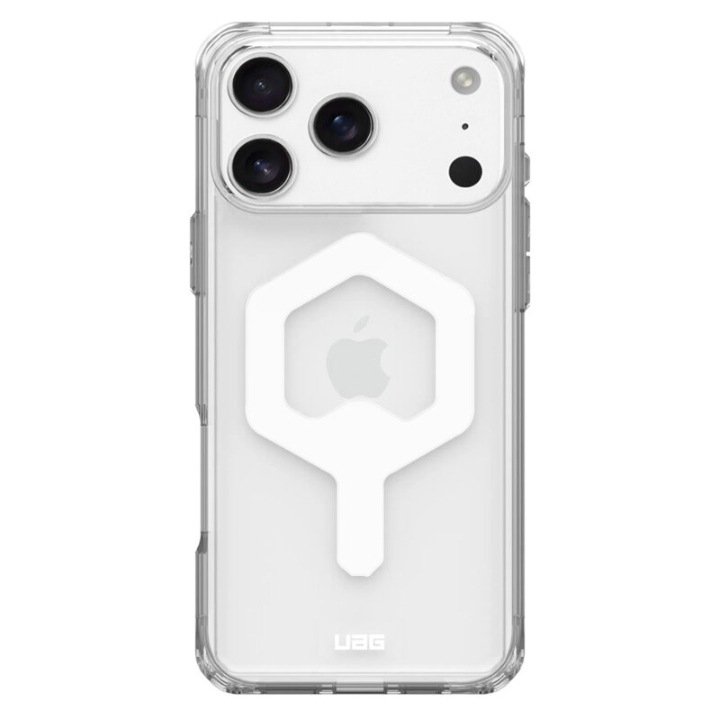 Husa iPhone 17 Pro UAG Plyo MagSafe, Ice White