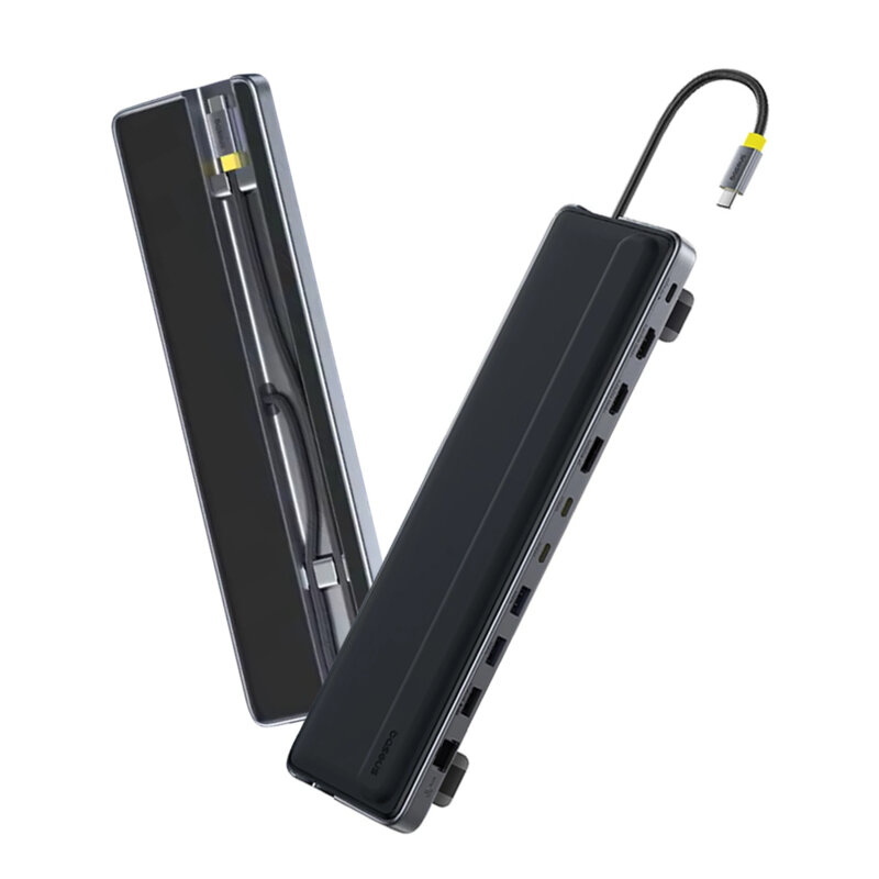 Hub USB-C, dock HDMI, USB, DP, RJ45 Baseus, 10Gbps, B0114200