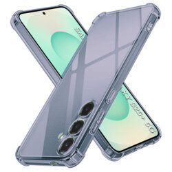Husa Samsung Galaxy S25 Plus Techsuit Shockproof Clear Silicone, fumuriu