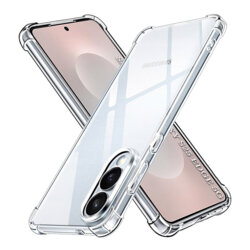 Husa Samsung Galaxy S25 Edge Techsuit Shockproof Clear Silicone, transparenta