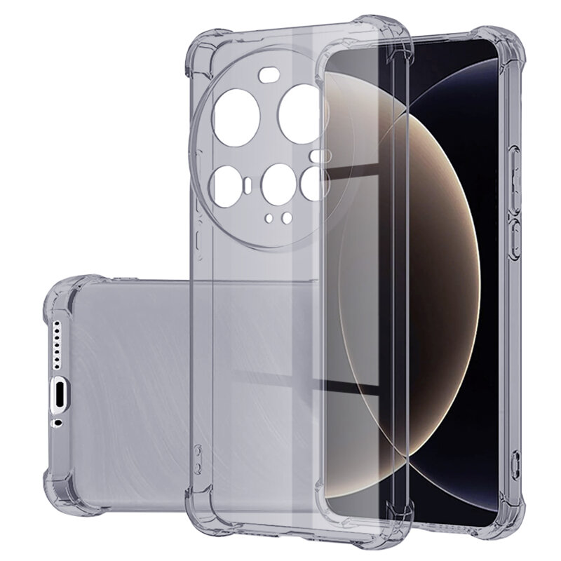 Husa Xiaomi 15 Ultra Techsuit Shockproof Clear Silicone, fumuriu