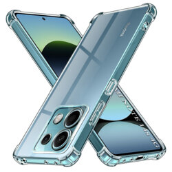 Husa Xiaomi Redmi Note 14S Techsuit Shockproof Clear Silicone, transparenta