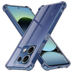 Husa Xiaomi Redmi Note 14S Techsuit Shockproof Clear Silicone, fumuriu