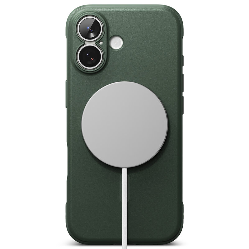 Husa iPhone 17 Ringke Onyx MagSafe, verde