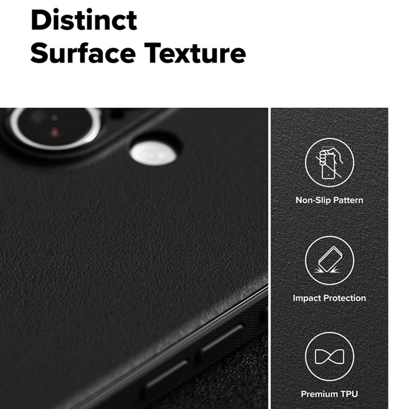 Husa iPhone 17 Ringke Onyx MagSafe, negru