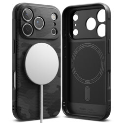 Husa iPhone 17 Pro Max Ringke Onyx MagSafe, camuflaj